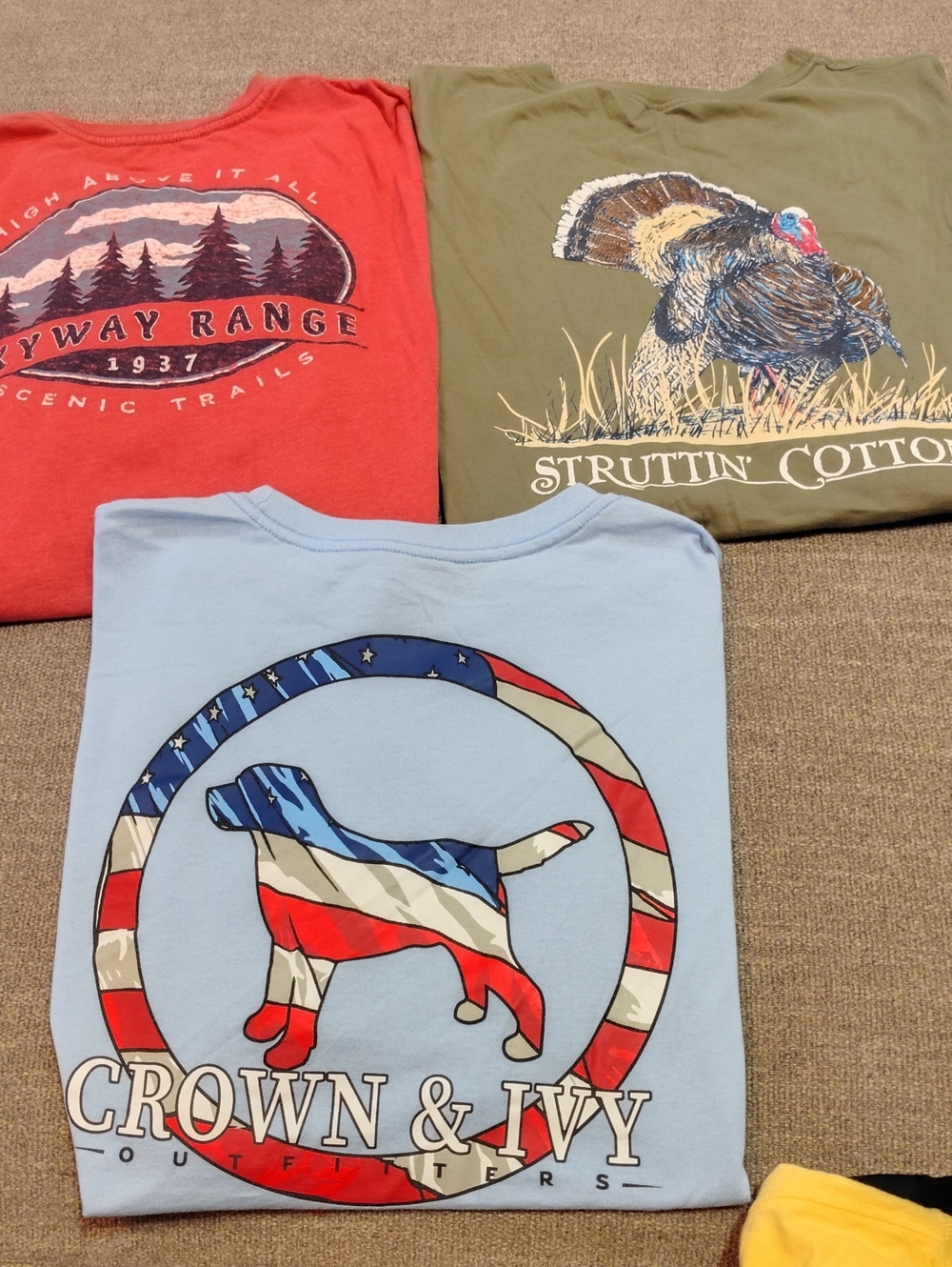 Crown & Ivy, Struttin' Cotton, Izod Tshirts 2XL
